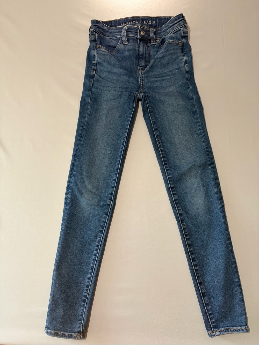 American Eagle Outfitters Women's Blue Skinny Jeans